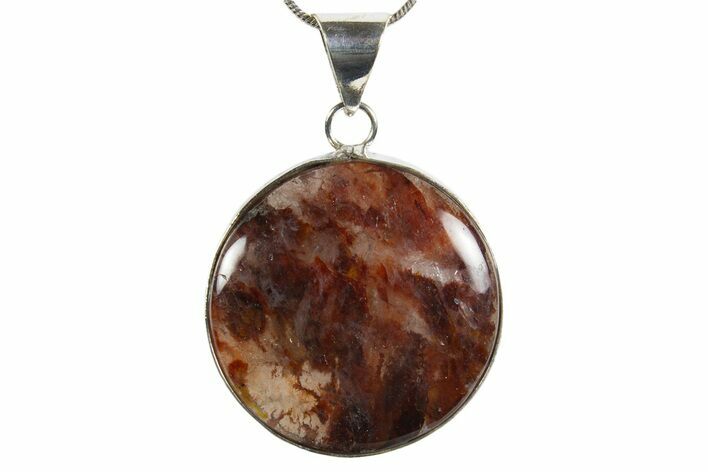 Hematoid Quartz Pendant (Necklace) #345325
